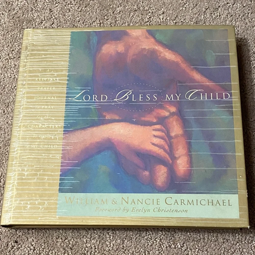 Lord Bless My Child Hardcover Book Y2K Keepsake Family Precious